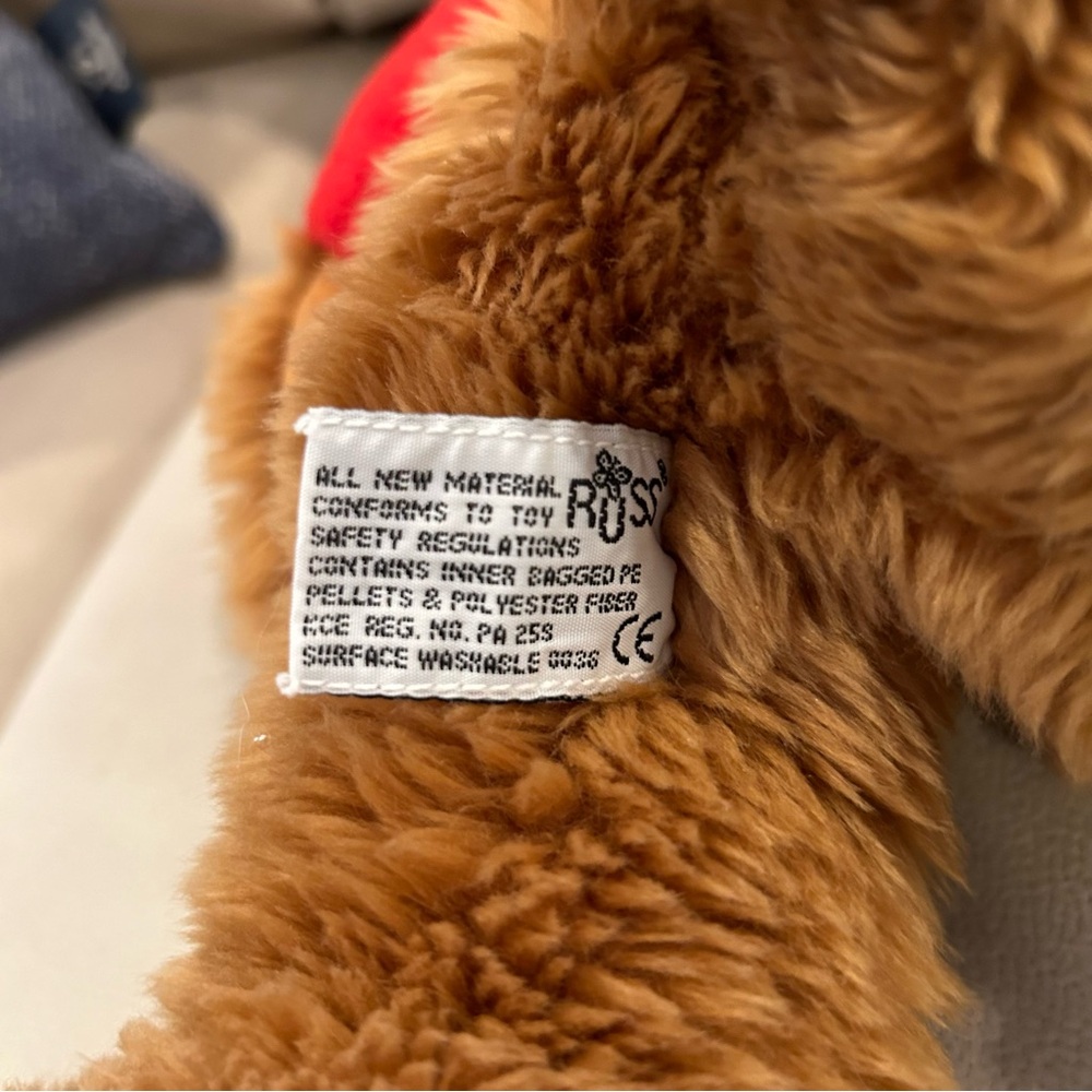 Russ | Stuffed Holiday Bear - Picture 4 of 6